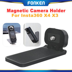 Fonken từ camera thể thao chủ cho insta360 X3 X4 từ giá để bàn treo tường Đế giữ