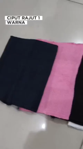 AliMaMa - BANDANA RAJUT 1 WARNA - Ciput Inner Hijab Jilbab Salur Anti Pusing Dewasa Premium Medan