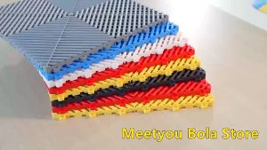 Heyman Multi Function 12 x 12 Plastic Splicing Grille Floor Mat Modular Interlocking Cushion Load up to 5 Tons Car Beauty 4S Showroom Wash Bay