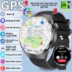 Đồng Hồ Thông Minh G5 Plus Màn Hình AMOLED 1.75 HD AMOLED Màn Hình Theo Dõi Nhịp Tim GPS Cuộc Gọi Bluetooth La Bàn Đồng Hồ Thông Minh Dành Cho Nam Giới Máy Theo Dõi Sức Khỏe Chống Nước