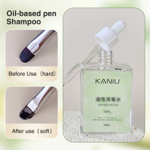 50ml Cleaning Nail Brush Water Liquid Hair Brush Washing Nail Art Pen Cleaning Solution Manicure Care Tool Accessories