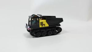 T14R 1/50 RTR Electric 3KM/H RC Crawler Dump Truck Tracked Tipper Finished Construction Vehicle Model Toys with Lights Sounds