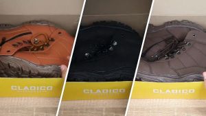 SEPATU SAFETY PRIA UJUNG BESI CLADICO LION HIGH BEST SELLER BEST QUALITY