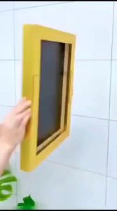 Isolasi Bening Transparan Super Kuat & Double Tape Tip Bening 1 Meter