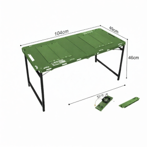 BUZHIHUANGYE | Outdoor Folding Adjustable Camping Table