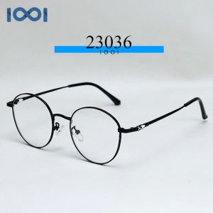 IOOI Eyewear -  Kacamata Bulat TR90 Lensa Anti Radiasi Blueray Photocromic Wanita 23036