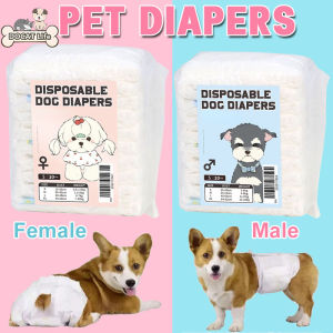 Pet Diapers Dog Nappy Puppy Wrap Disposable Absorbent Leak Guard Training S M L XL 10pcs
