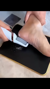 Hisoka Electric Foot Grinder Electric Feet File Grinder Rechargeable Foot Care Tools Portable Electric Foot Grinder