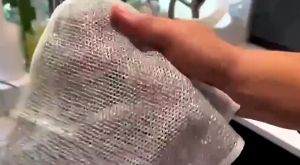 Rust Removal Cleaning Cloth Kitchen Magic Dishwashing Towel Metal Steel Wire Cleaning Rag Microwave Stove Clean Tools Dish Cloth