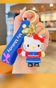GANTUNGAN KUNCI SANRIO OLAHRAGA KARET KUNCI GOLD HRG SATUAN LIN75