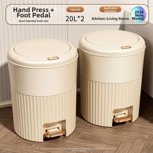 MEIZHUFU | Elegant Home Trash Can New