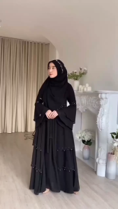 AS - NEW PRODUK MOANA ABAYA MATT CERUTY BABY DOLL / ABAYA WANITA KEKINIAN / ABAYA TURKI TERBARU 2025 / ABAYA REMAJA AESTHETIC / ABAYA ARAB HITAM / ABAYA BUSUI RESLETING DEPAN / ABAYA BUSUI SIMPLE ELEGANT / ABAYA LEBARAN 2025 TERLARIS BISA ( COD )