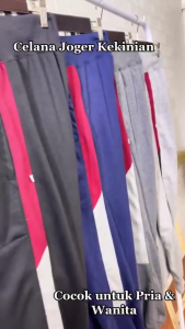 Celana Olahraga Jogger - Celana Panjang Training Pria Wanita Dewasa- Bebytery Running Joging etc