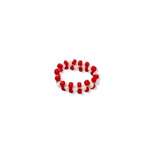Cincin Anyam Merah Putih Kemerdekaan Sakara Red White Beaded Ring 17 Agustus Merdeka HUT RI Beads Manik