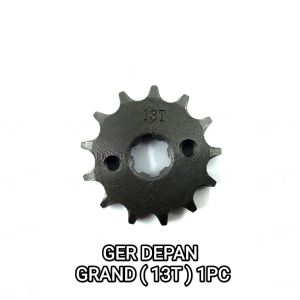 Ger Depan Grand 13T - Gear Gir Tarik Kecil Type 428 Jumlah Gigi 13 Bagian Depan Front Honda Legenda Supra Lama 100cc Supra X Supra Fit Lama Supra Fit New Fit X Fit S Karisma Kirana Revo 100