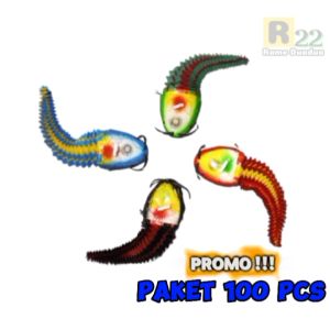 Mainan Lele Tarik - PAKET 100 PCS - Mainan Jadul Anak - Ikan Lele-Lelean - Lele Tarik - Mainan Unik - Promo Grosir & Ecer - Mainan Murah - PAKET 100 Pcs