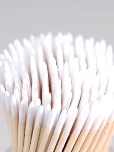 สำลีก้านไม้ปลายแหลม คัตตอนบัต หัวแหลม 100แท่ง/ซองสำหรับเช็ดเล็บ แต่งหน้า