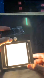 Lampu Solar Panel Lampu Taman Dinding Model Rumah Tenaga Surya Matahari Outdoor/Solar Interaction Wall Lamp