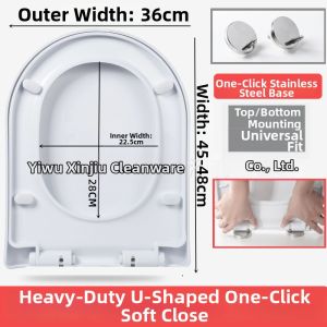 Thickening Slow Drop Toilet Seat PP