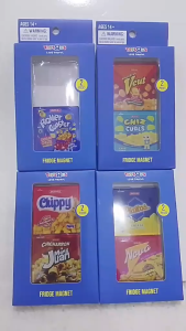 Complete Set ToyRus Authentic Merch Ref Magnet of 7 Chippy Mang Juan Roller Coaster Nova Piatos V Cut Chiz Curls