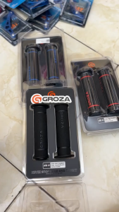 HANDGRIP HANDFAT GRIP GROZA RG11 HITAM Sparepart Motor Termurah