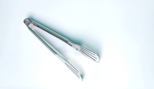 Stainless Steel Food Clip Kitchen Food Clip BBQ Vegetable Clip Special Clip for Food Fried Bread - Keimav Official