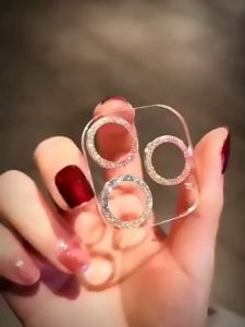 Raimondo Film Lensa Berkilau Film Pelindung Kamera Berlian Berkilau Untuk IPhone 11 12 13 Pro/Max