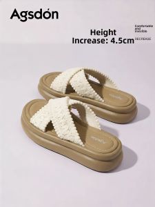 Agsdon | Thick Sole Casual French Slippers