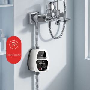 Best Seller Booster Pump Home Twin Shower 220W 24V DC Hot Water High Pressure Pump for Water Heater Bathroom Tap