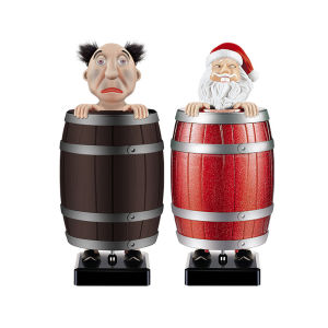 Novelty Ashtray with Santa Uncle Spoof Design for Festive Home Décor and Christmas Gift for Husband