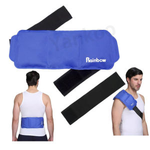 【Philippines Stock】Shoulder or Back Gel Ice Pack Used to Relieve Pain in the Waist Abdomen Thighs Knees Chin and Ankles Ice Pack