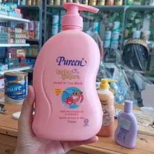 SỮA TẮM GỘI TRẺ EM PUREEN -  250ML-750ML