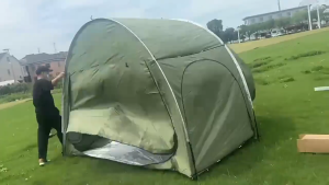 Car Back Tent Tour Barbecue Camping Tail Extension Travel Trunk Tent Anti-Mosquito Net Windproof Anti-UV Waterproof
