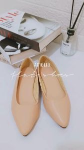 Sepatu Kerja Wanita: Desain Elegan & Nyaman dengan Queenza Amelia Flat Shoes