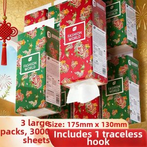 Botare | New Year Hanging Tissue Cost-Effective 3000 Sheets