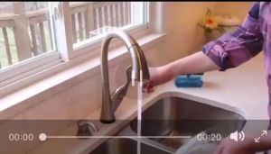 Murah DISPENSER SABUN CUCI PIRING BUSA SPON / TEMPAT WADAH SABUN CUCI PIRING POMPA SOAP SPONS CUCI PIRING DAPUR Modern