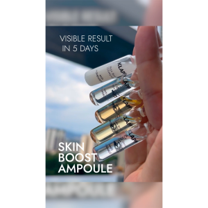 KLAPP Skin Boost Hyaluron 5x2ml Moisturizes & Smooths For Dehydrated Skin