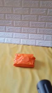 Kursi Duduk Bebek Sofa Bayi Bahan Pvc Music Karakter Bebek Warna Kuning Orensofa PVC Karakter Bebek