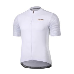 Santic เสื้อขี่จักรยานผู้ชาย 25 ระบาย อากาศ เสื้อขี่จักรยาน MTB จักรยาน เสื้อหมอบ KM1C02221