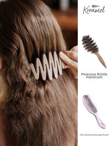 KRRAMEL | Clean & Massage Hair Brush