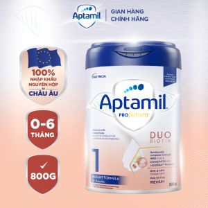 [Hỏa tốc - 0Đ] Sữa công thức Aptamil Profutura Duobiotik 1 cho bé 0-6 tháng tuổi (800g)