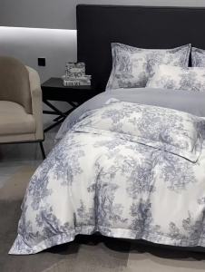 Bedsheet set with quilt bedsheet with quilt cover set bedsheet full set bedding sets cool feeling Tencel sheets quilt cover 床单三件套