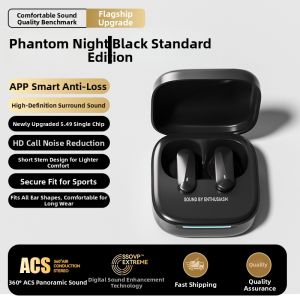 ROEL-PLAY | Wireless Semi In-ear Bluetooth Headset High Sound Quality Long Battery Life Comfort Wear Noise Reduction