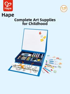 Hape | Portable Creative Kids Art Drawing Set