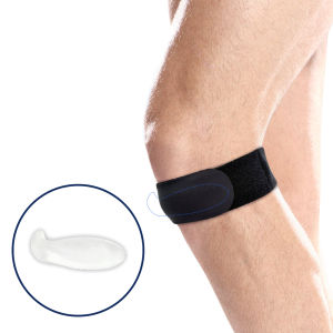 1PCS Knee Pain Relief Strap - Adjustable Patella Tendon Support Band for Men Women Tendonitis - Stabilizing Brace for Running