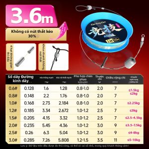 XIAOFENGXIAN | Dây Câu Cá Không Dính Nhạy Cảm Mạnh và Cao Cấp