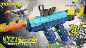 Jackjacktoys Mainan Tembak Tembakan Peluru Air Anak Pistol Air Elektrik Water Guns Electric