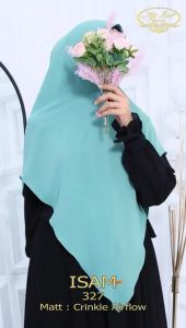 BISA COD Hijab Instan Kepala Soft Pet Antem Kode ISAM Bahan Kringkel Premium By Ory AjeZas