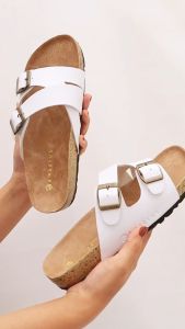 Amazeus DAGO Sandal Tali Wanita Flat Birken Kekinian Wanita