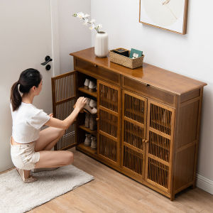 Luxurious High Multi-layered Entryway Storage Cabinet